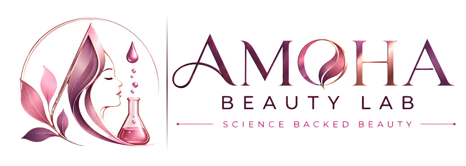 Amoha beuty lab new logo
