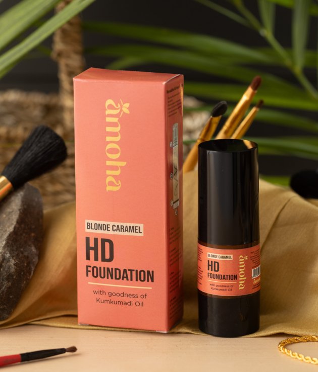 Amoha HD Foundation - Blond Caramel