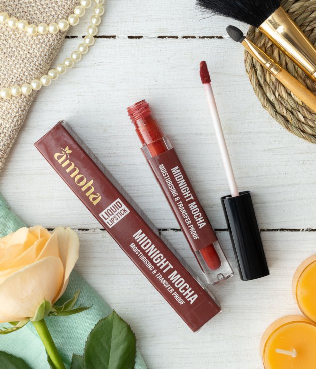 Amoha Liquid Lipstick - Midnight Mocha